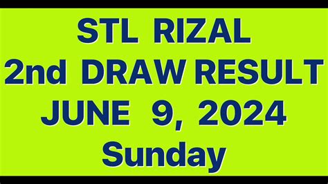 stl rizal result today 4pm